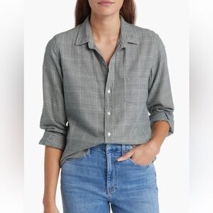 Frank & Eileen Barry Tailored Fit Button-Up Shirt Sz M